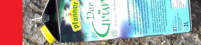 Eine Kartonverpackung