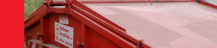 Ein Container mit Deckel